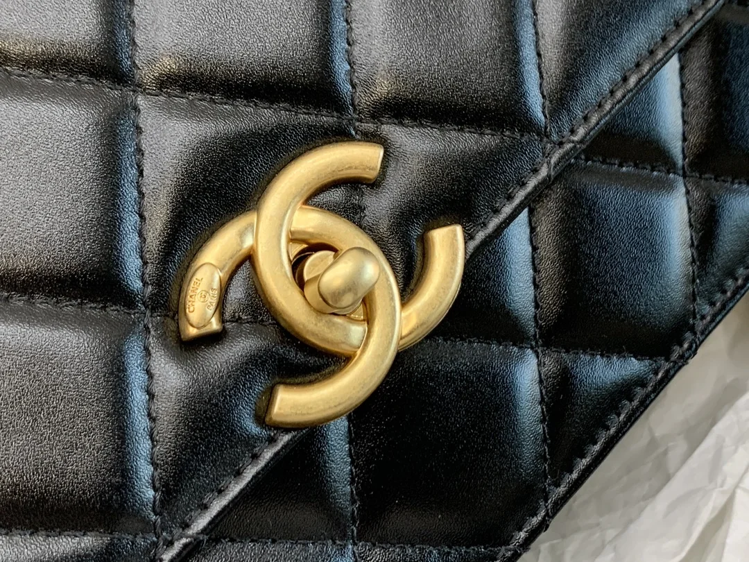 Chanel Boy Chanel double small-ball adjustable mini drawstring 19cm - description_image3