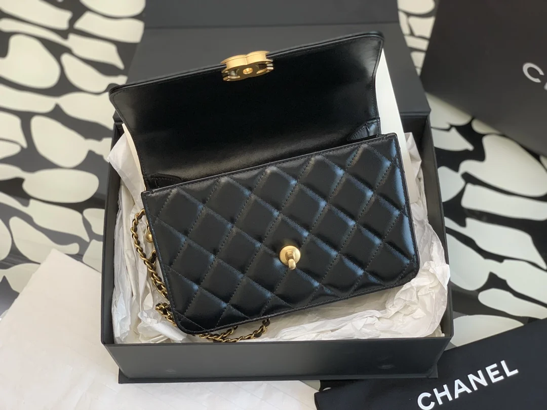 Chanel Boy Chanel double small-ball adjustable mini drawstring 19cm - description_image6