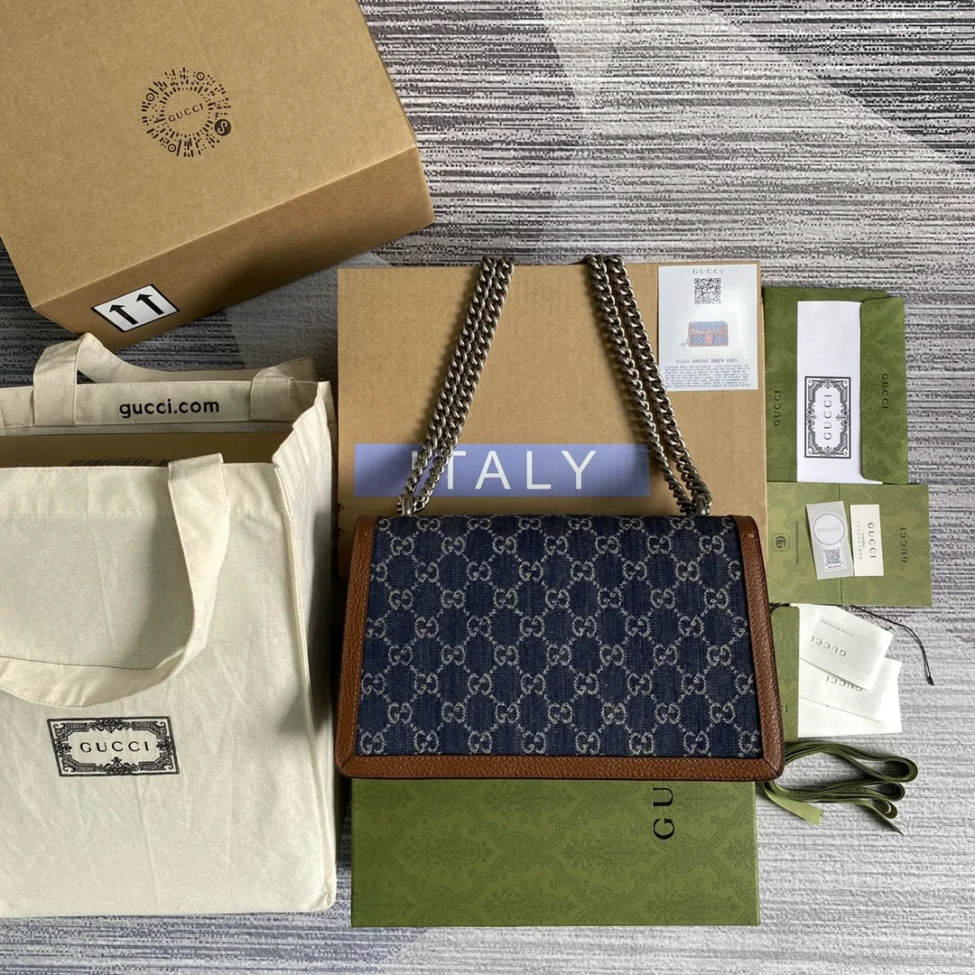 Gucci Dionysus 249 Green 28cm 28x17x9 cm - image3