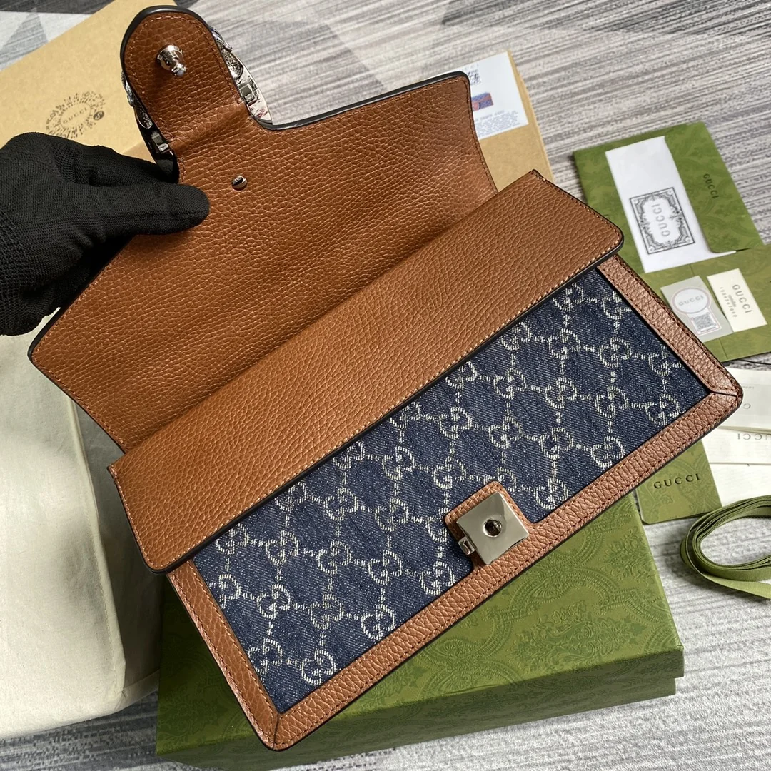 Gucci Dionysus 249 Green 28cm 28x17x9 cm - image7