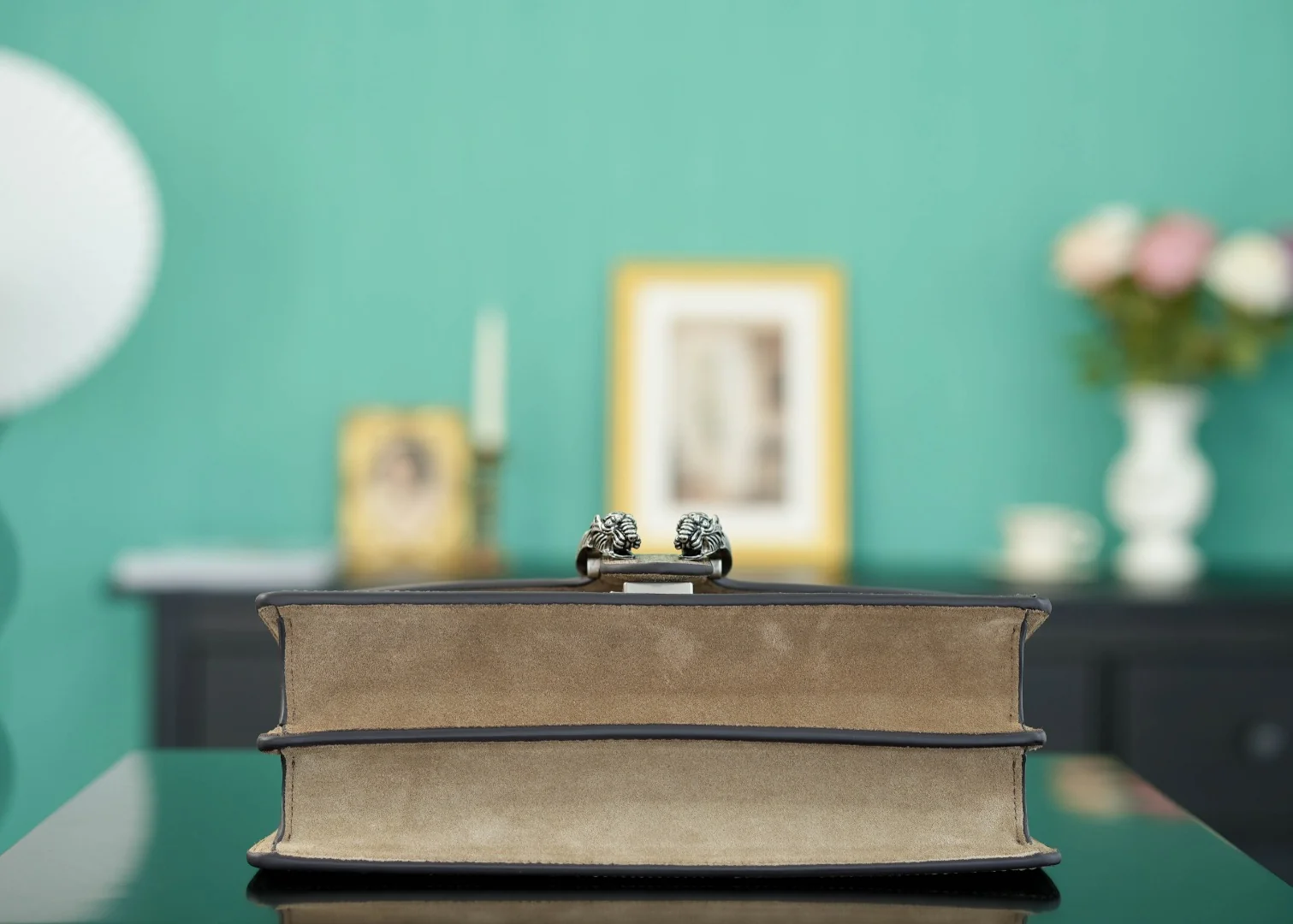 Gucci Dionysus 400249 Khaki 28cm 28x17x9 cm - image7