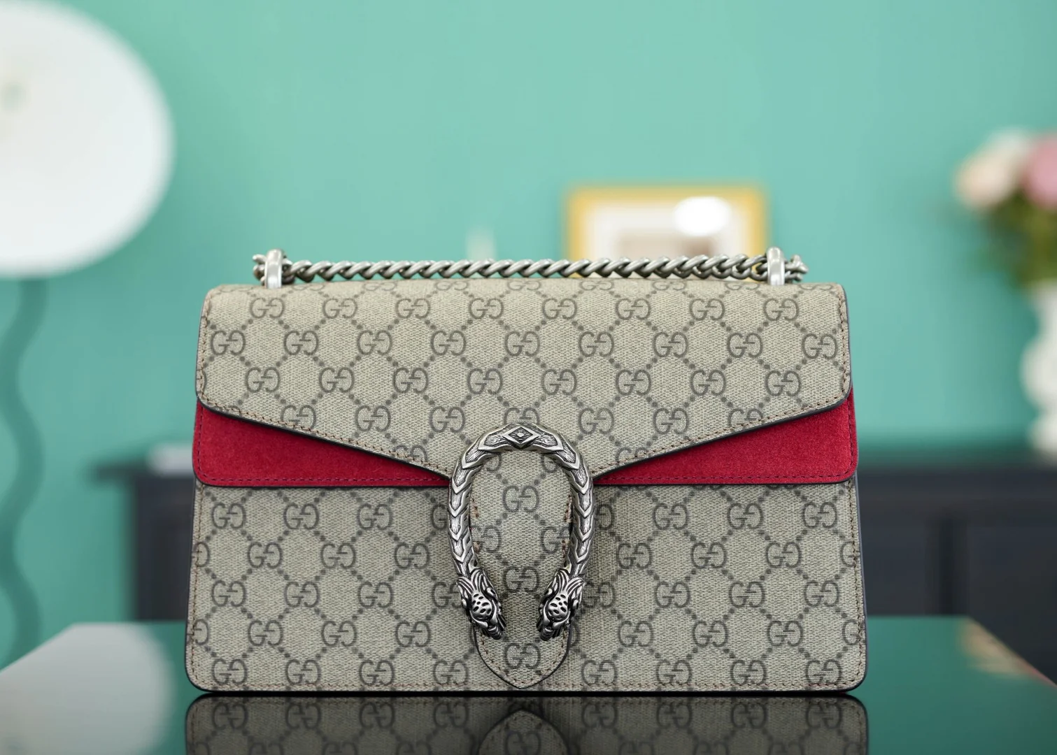 Gucci Dionysus 400249 Red 28cm 28x17x9 cm - image1