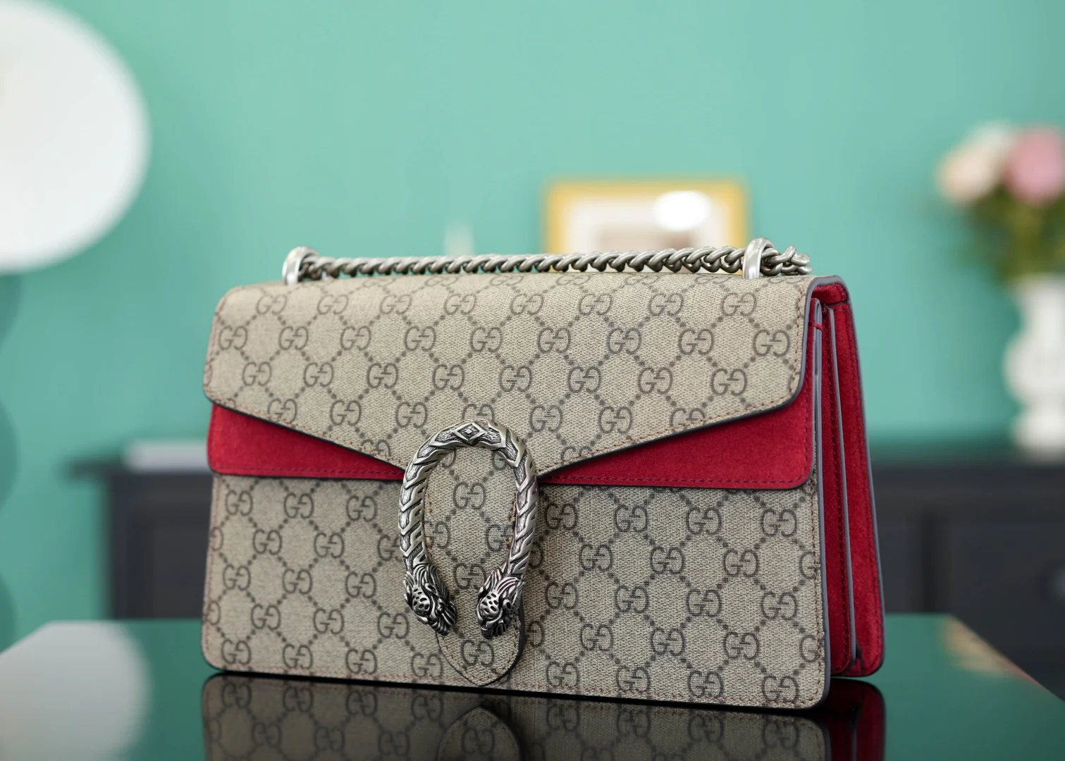 Gucci Dionysus 400249 Red 28cm 28x17x9 cm - image2