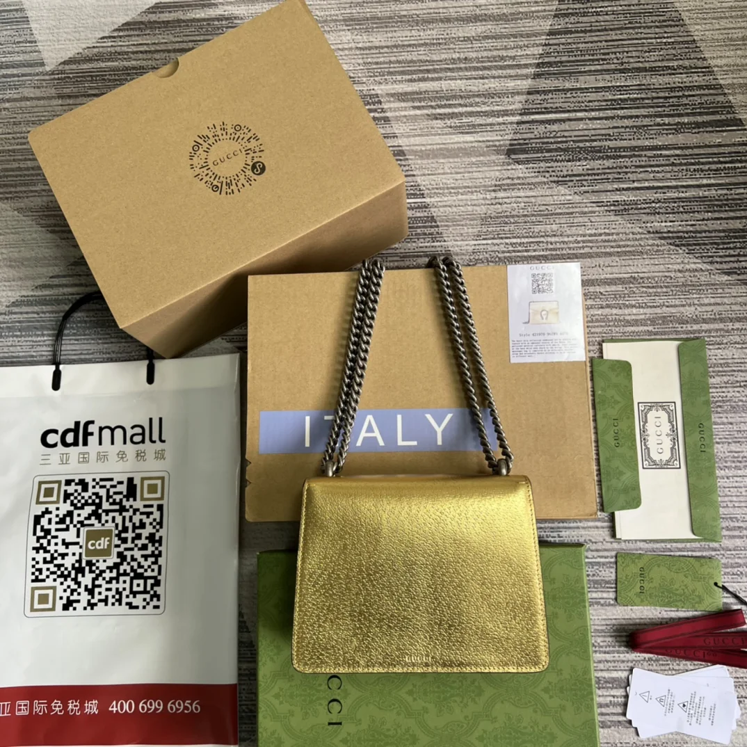 Gucci Dionysus 421970 Silver 5cm 20x15.5x5 cm - image3