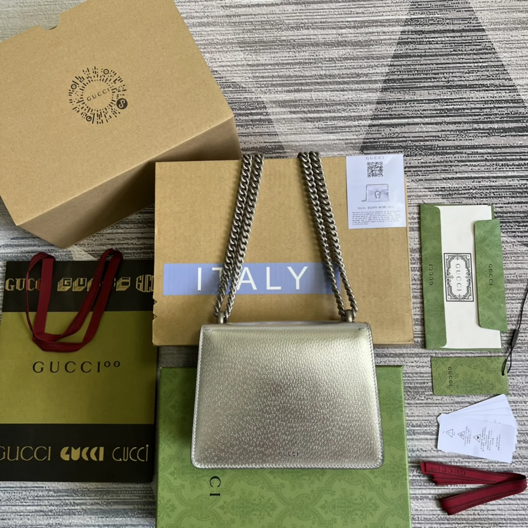 Gucci Dionysus 421970 Silver 5cm 20x15.5x5 cm - image3