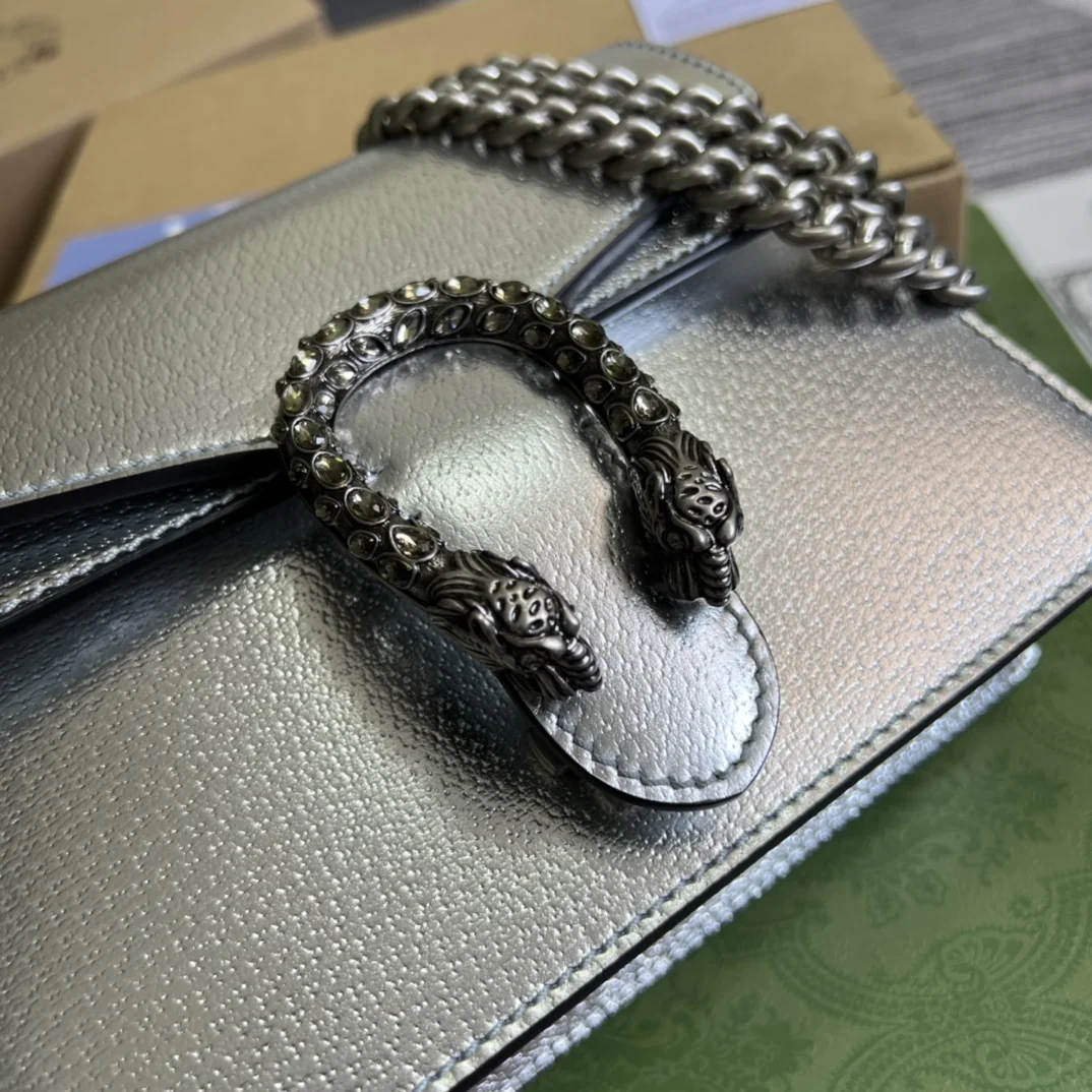 Gucci Dionysus 421970 Silver 5cm 20x15.5x5 cm - image5