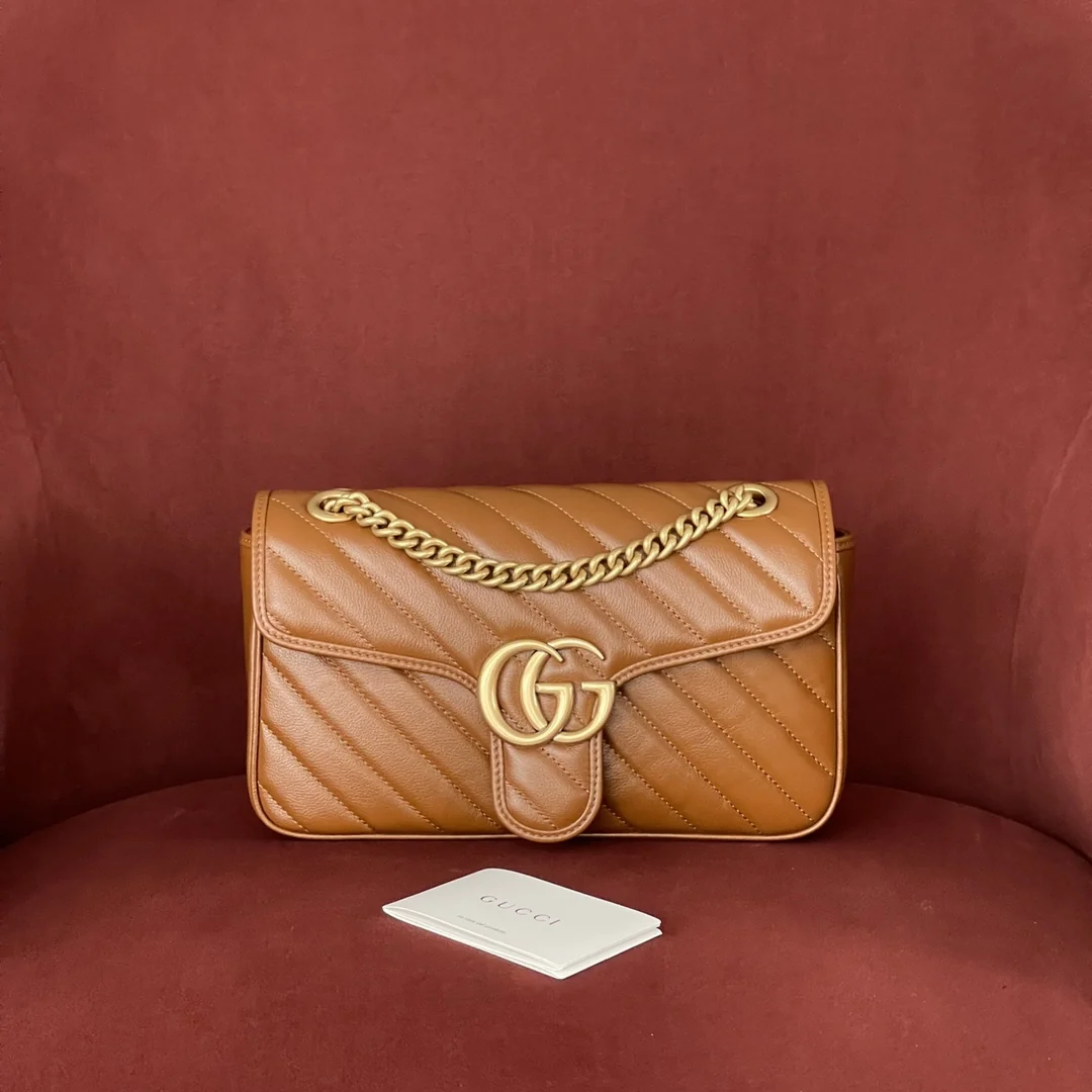 Gucci GG Marmont Bag Model 443497 25 x 16 x 7 cm - description_image2