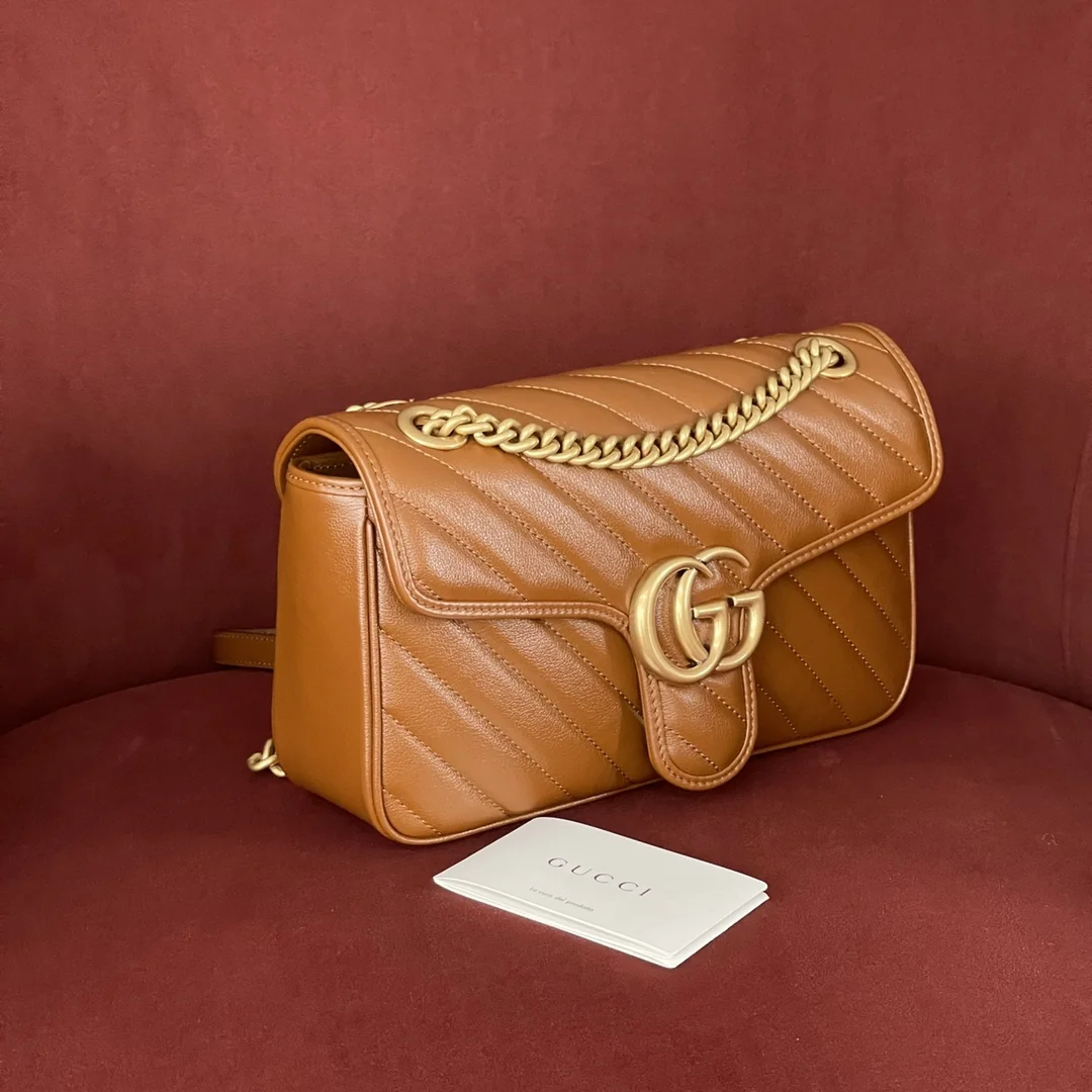 Gucci GG Marmont Bag Model 443497 25 x 16 x 7 cm - description_image3