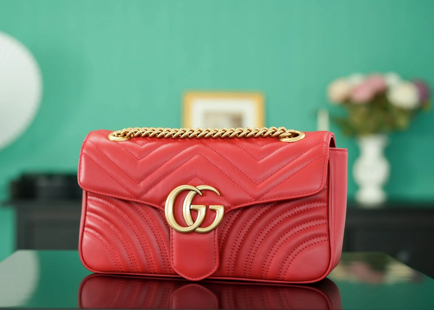 Gucci GG Marmont Shoulder Bag 443497 26cm Gucci GG Marmont Shoulder Bag 443497 26cm - description_image2