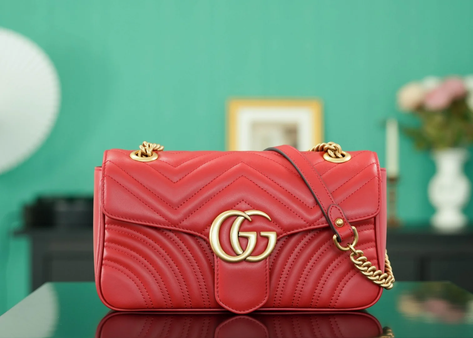 Gucci GG Marmont Shoulder Bag 443497 26cm Gucci GG Marmont Shoulder Bag 443497 26cm - description_image7