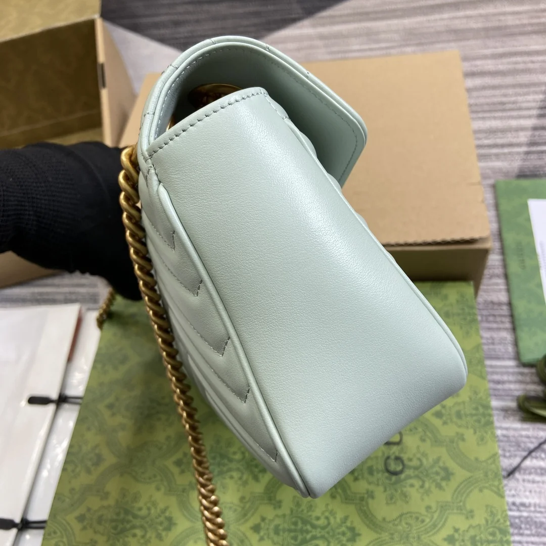 Gucci GG Marmont Chain Shoulder Bag 26x15x7cm - description_image3