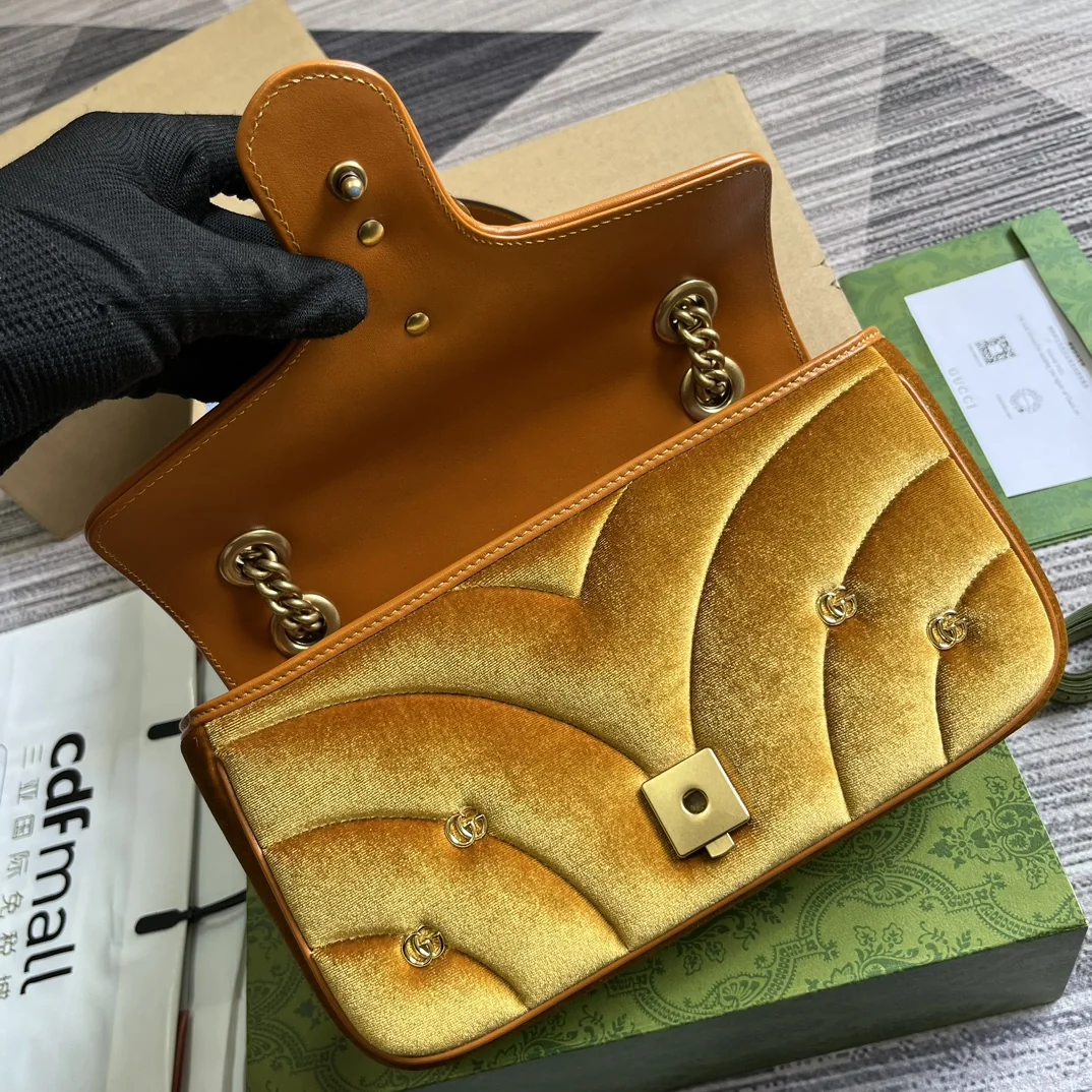 Gucci GG Marmont Medium Shoulder Bag 26x15x7cm - description_image7