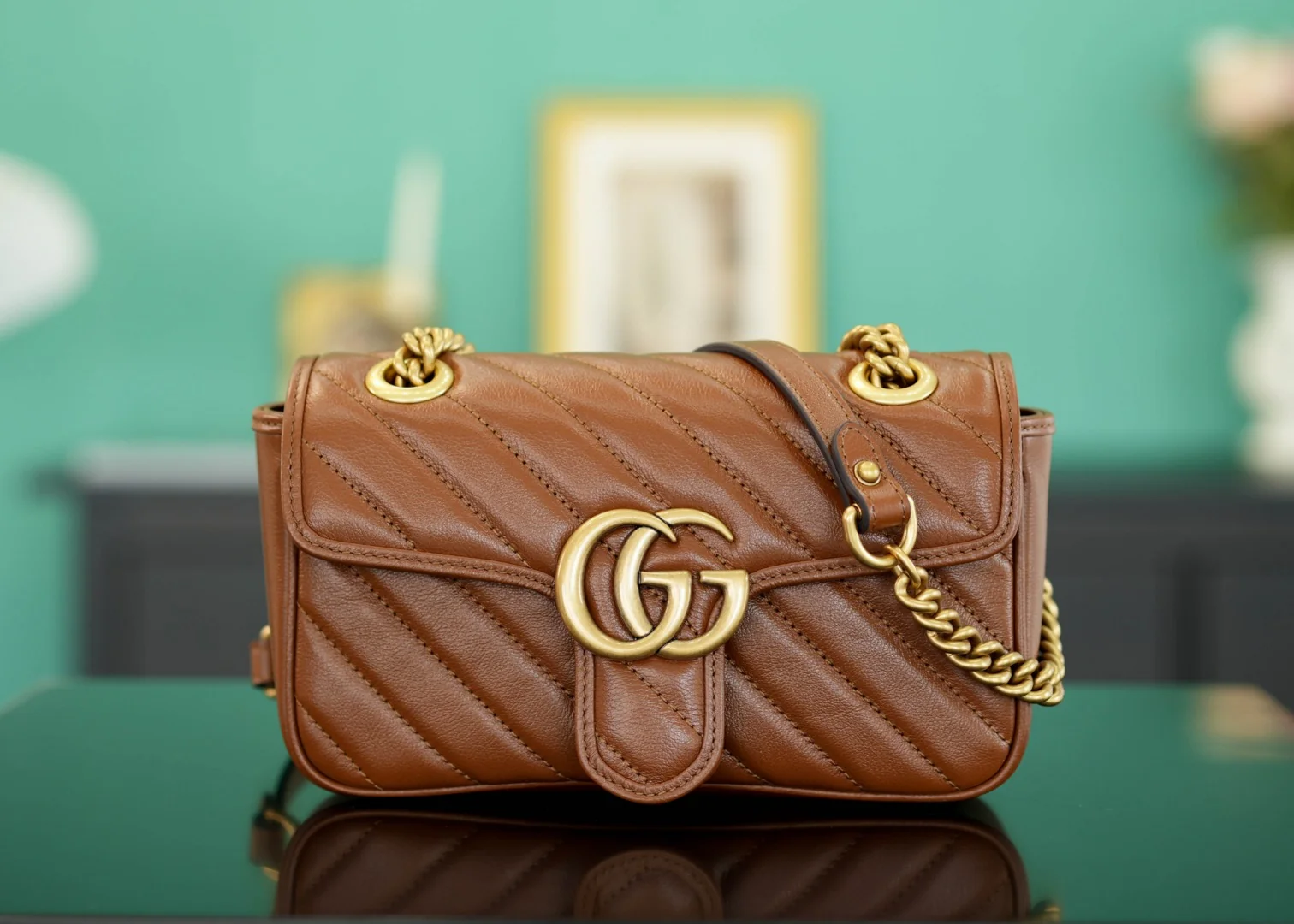 Gucci GG Marmont Classic Shoulder Bag 446744 22x13x6 cm - description_image7