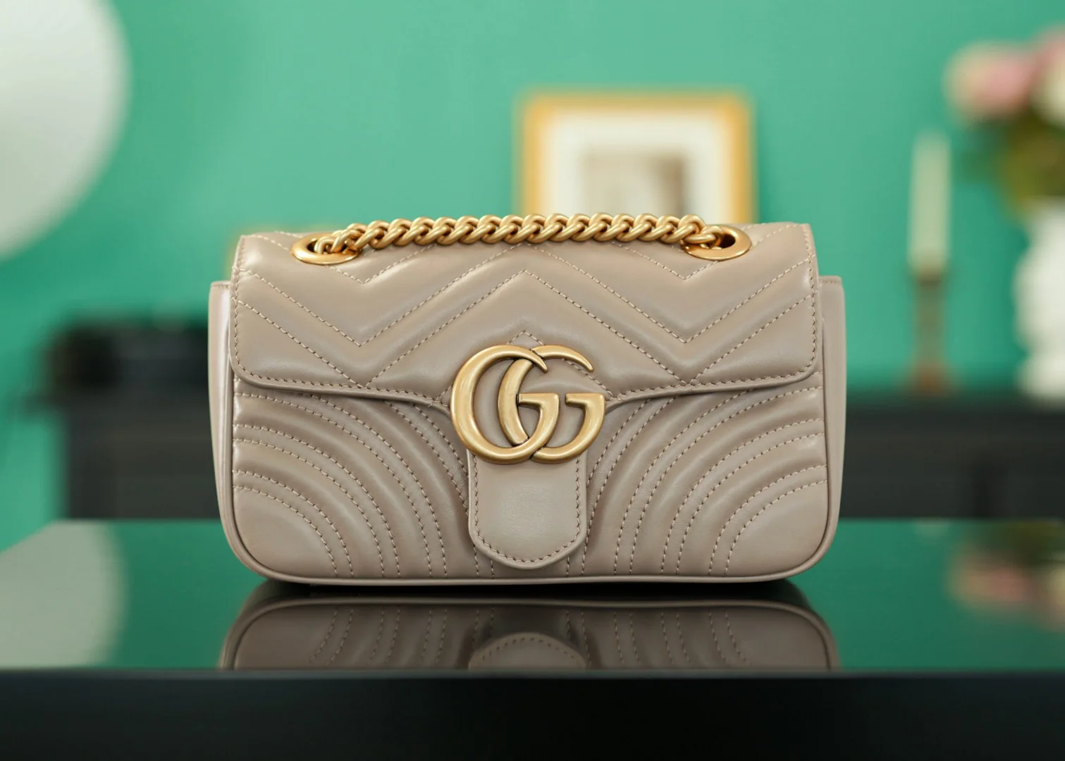 Gucci GG Marmont shoulder bag classic 22x13x6 cm - description_image1
