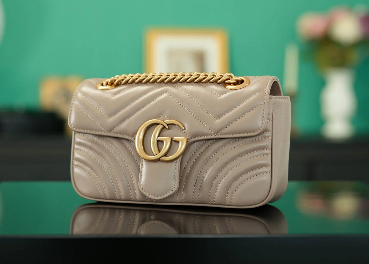 Gucci GG Marmont shoulder bag classic 22x13x6 cm - description_image2