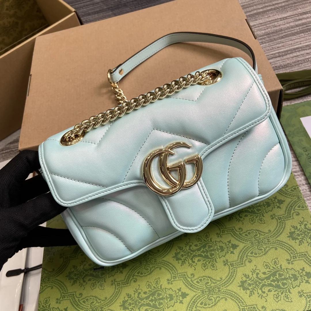 Gucci GG Marmont Small Shoulder Bag 14x23x6cm - description_image4