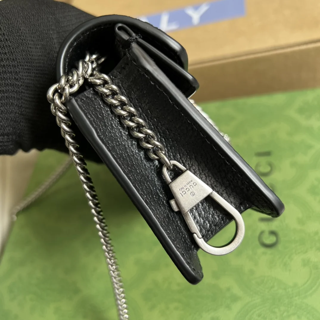 4cm Gucci Dionysus 476432 Black 16.5x10x4 cm - image4