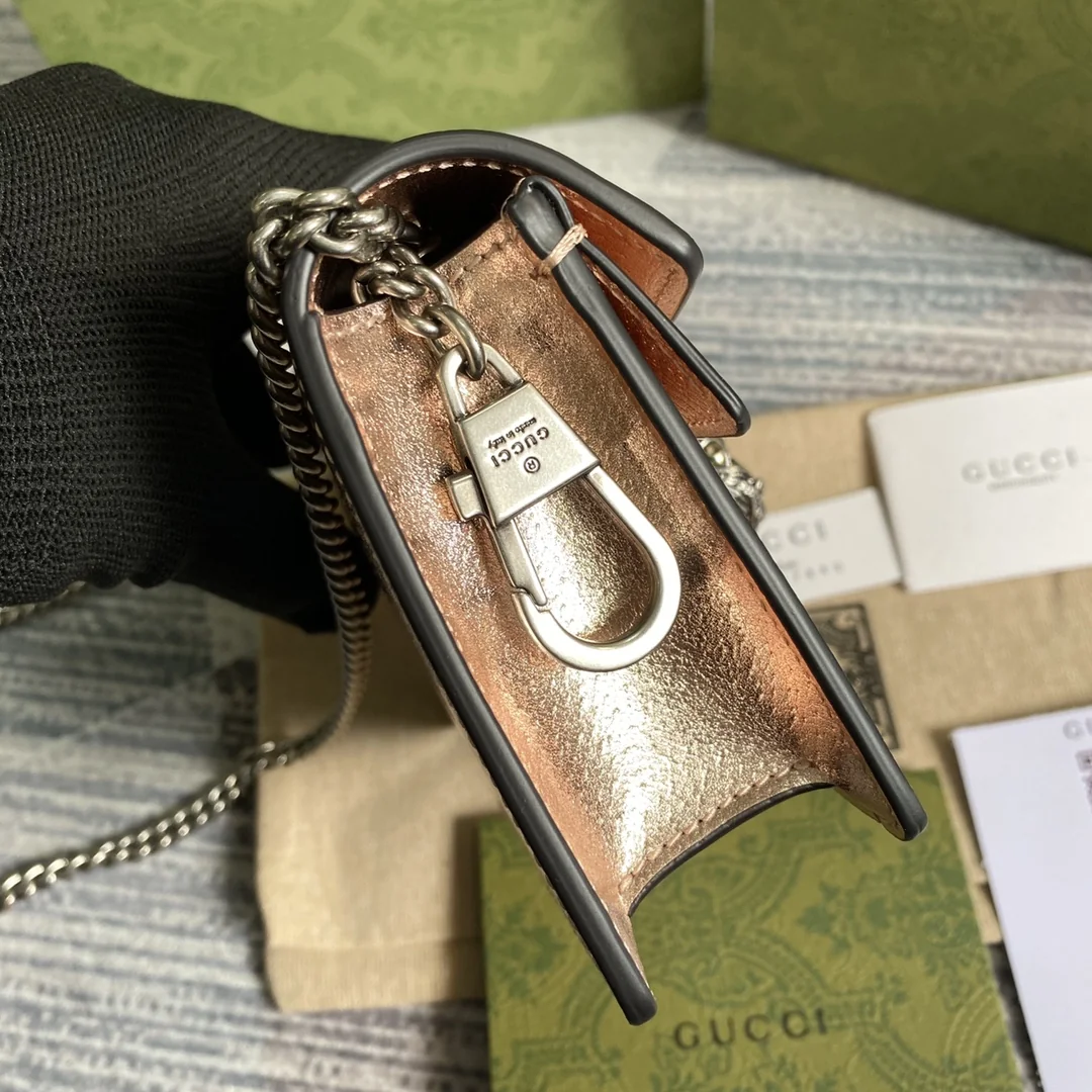 Gucci Dionysus 476432 Gold 4.5cm 16.5x10x4.5 cm - image3