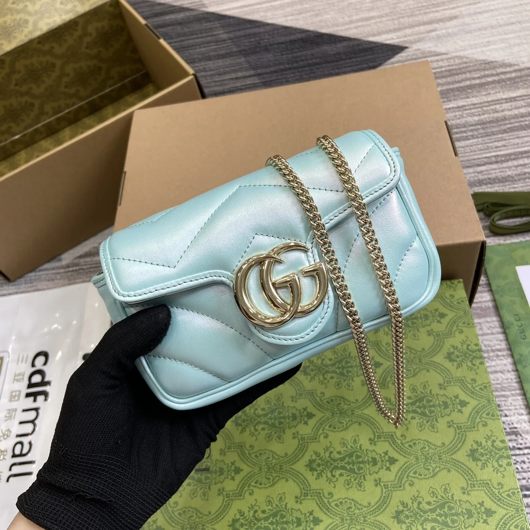Gucci GG Marmont Super Mini Shoulder Bag 476433 10 x 16.5 x 4.5 cm - description_image5