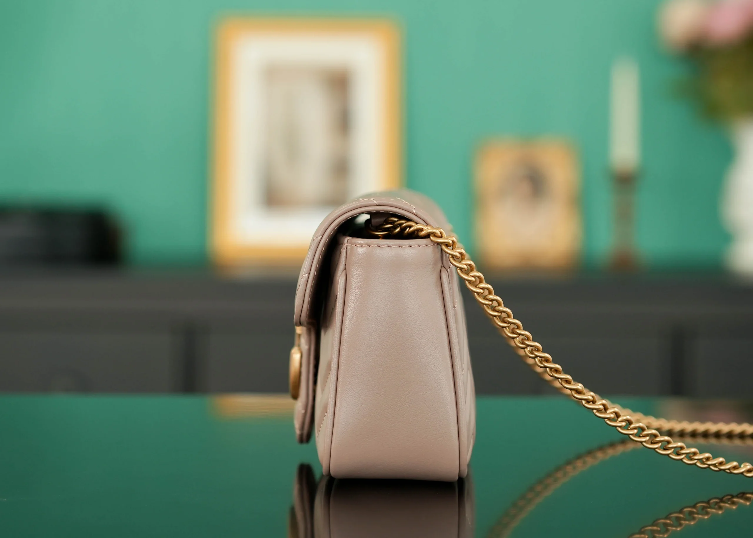 Gucci Marmont Shoulder Bag Classic Mini 16.5x10x5 cm - description_image3