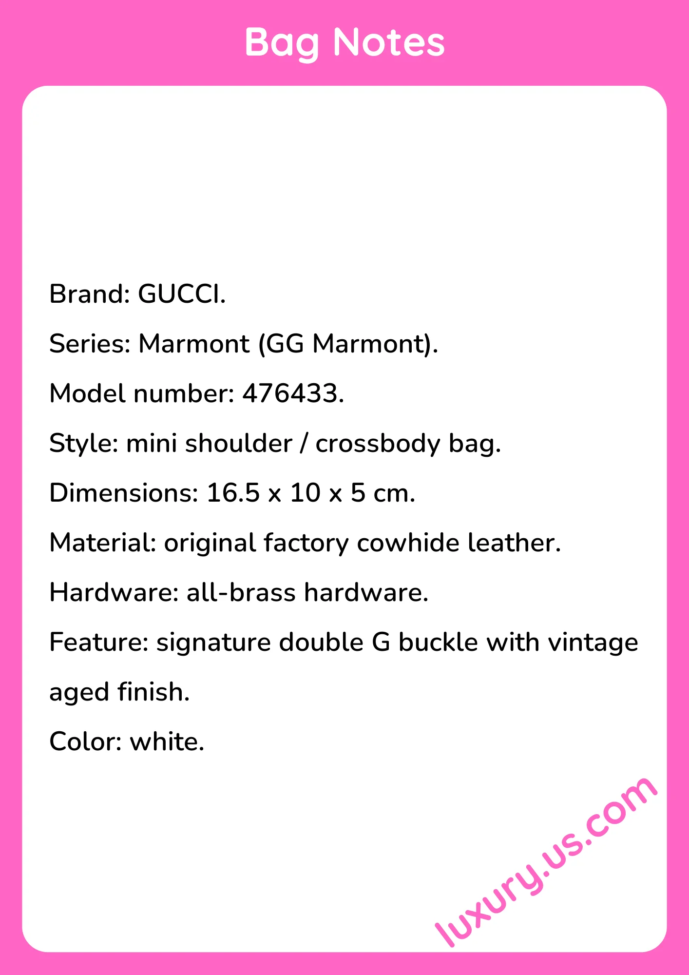 Gucci Marmont shoulder bag mini 16.5cm - short_description_image1