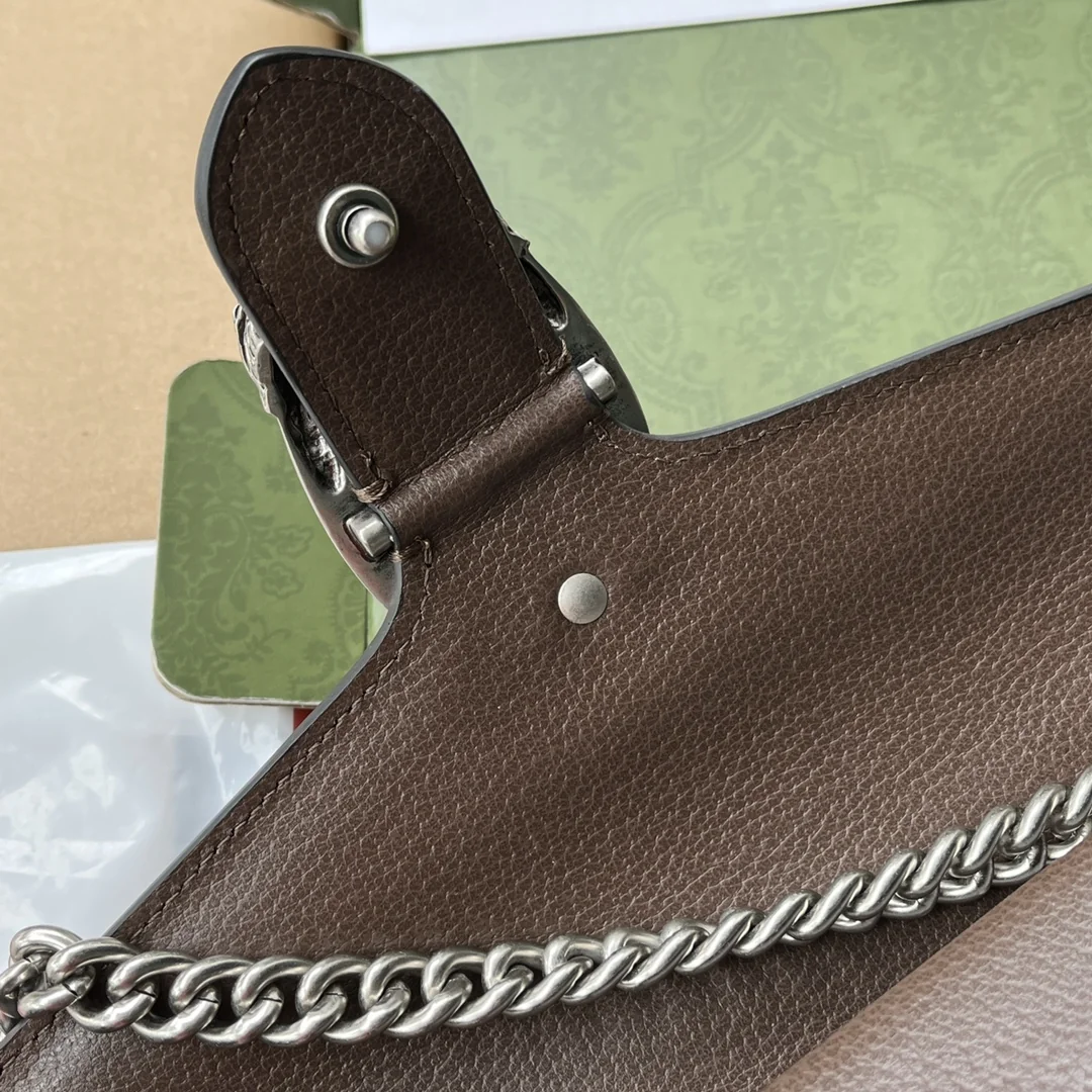 Gucci Dionysus 499623 Brown 7cm 25x13.5x7 cm - image7