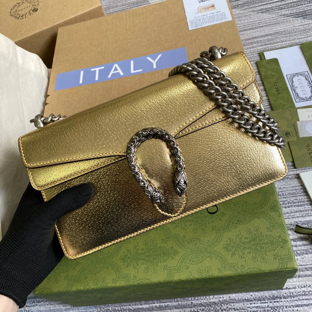 Gucci Dionysus 499623 Gold 25cm 25x14x8 cm - image1