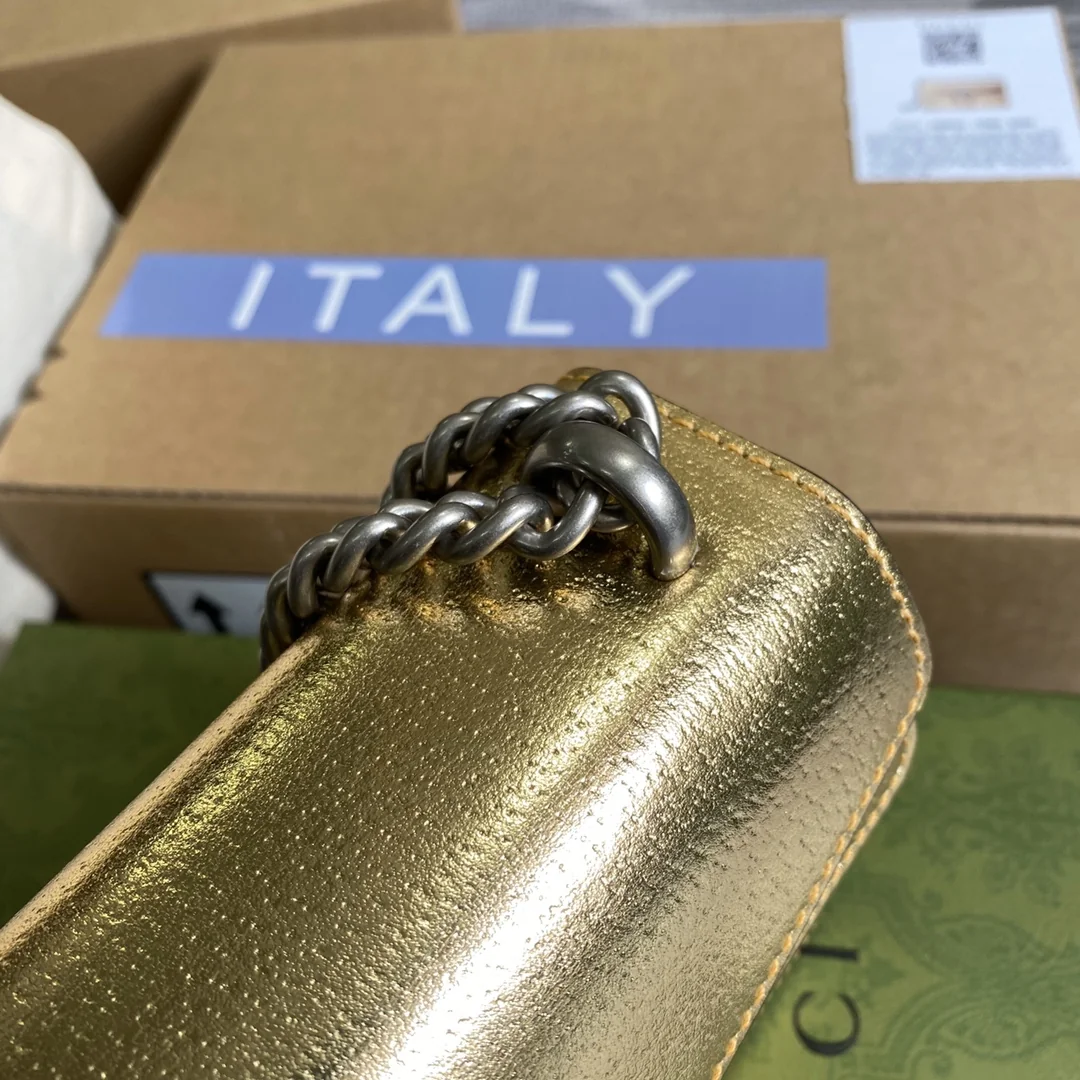 Gucci Dionysus 499623 Gold 25cm 25x14x8 cm - image5