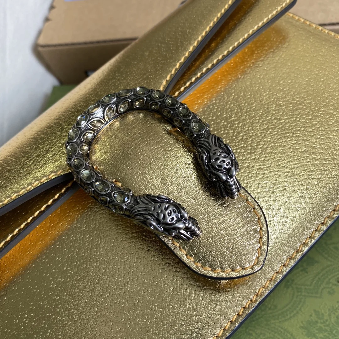 Gucci Dionysus 499623 Gold 25cm 25x14x8 cm - image6