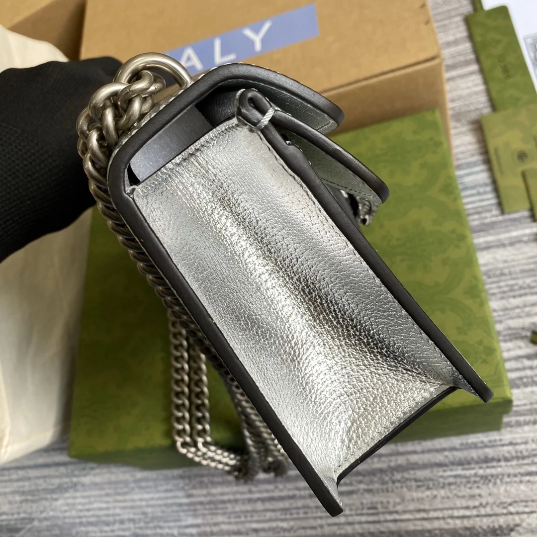 Gucci Dionysus 499623 Silver 25cm 25x14x8 cm - image4