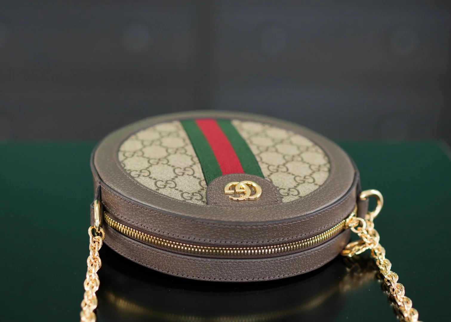 Gucci Ophidia GG Round Mini Shoulder Bag 550618 18cm - image7