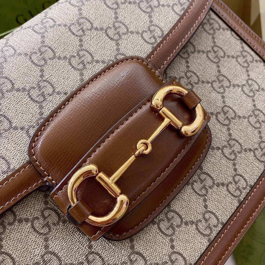 Gucci 1955 Horsebit Bag 602204 25x18x8 cm Gucci 1955 Horsebit Bag 602204 25x18x8 cm - image3