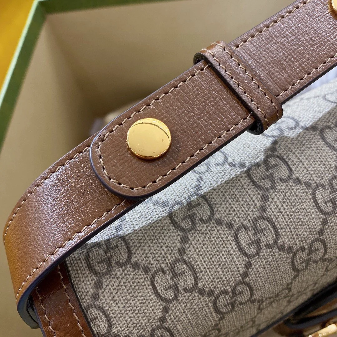 Gucci 1955 Horsebit Bag 602204 25x18x8 cm Gucci 1955 Horsebit Bag 602204 25x18x8 cm - image6