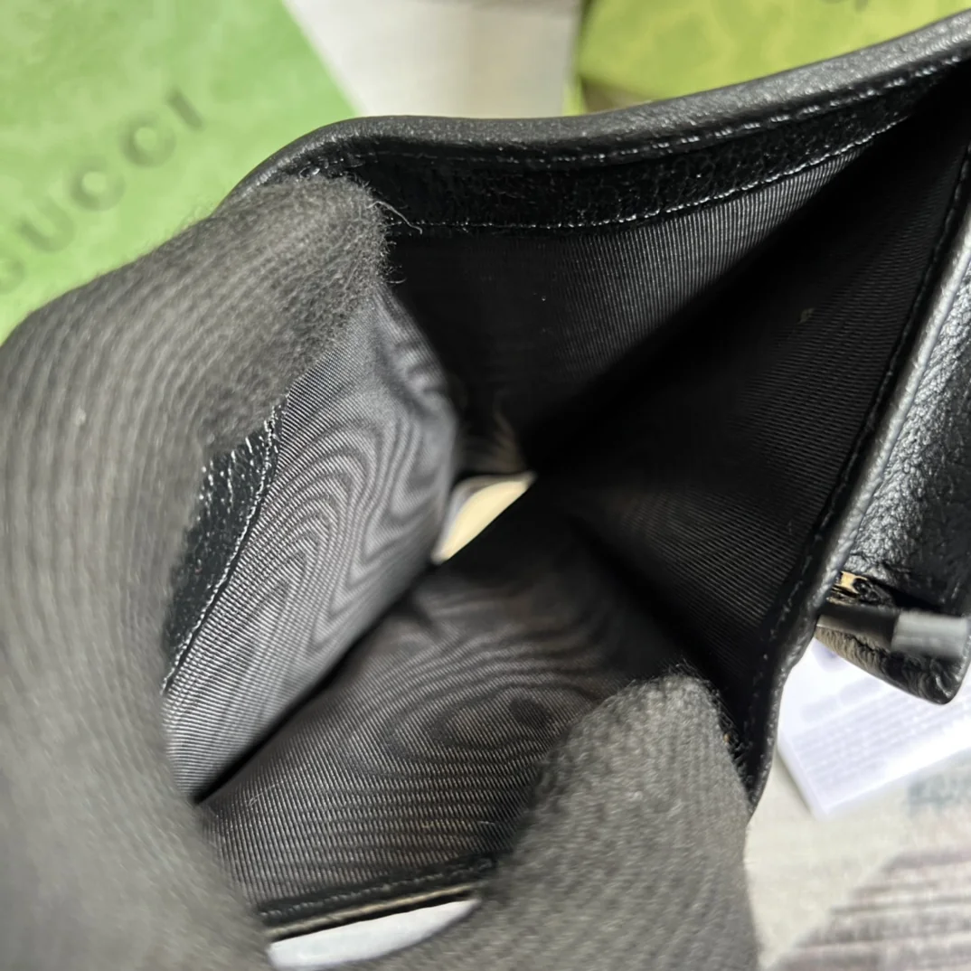 Gucci Jackie 1955 card case with push-in clasp 621887 11x8.5x3 cm - image8