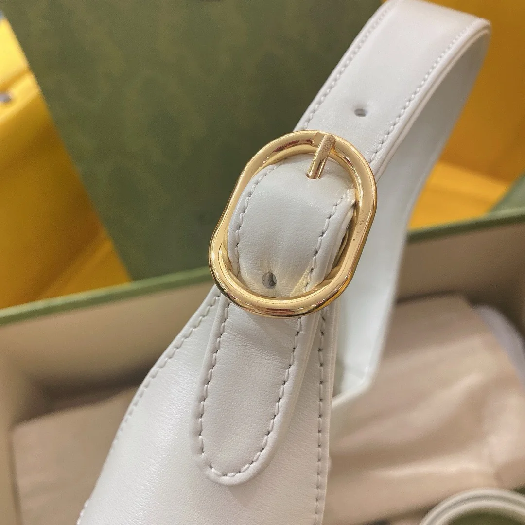 Gucci Jackie 1961 Small Leather Shoulder Bag 28x19x4.5 cm - image7