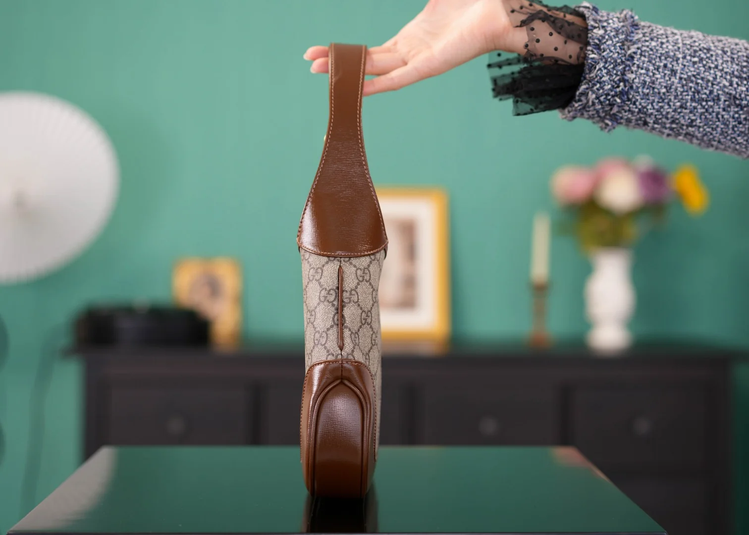 Gucci Jackie 1961 Small Handbag 28x19x4.5 cm - image7