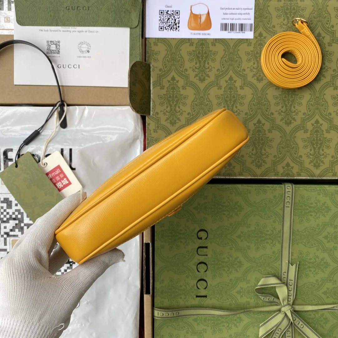 Gucci Jackie 1961 Mini Shoulder Bag 19 x 13 x 3 cm - image3