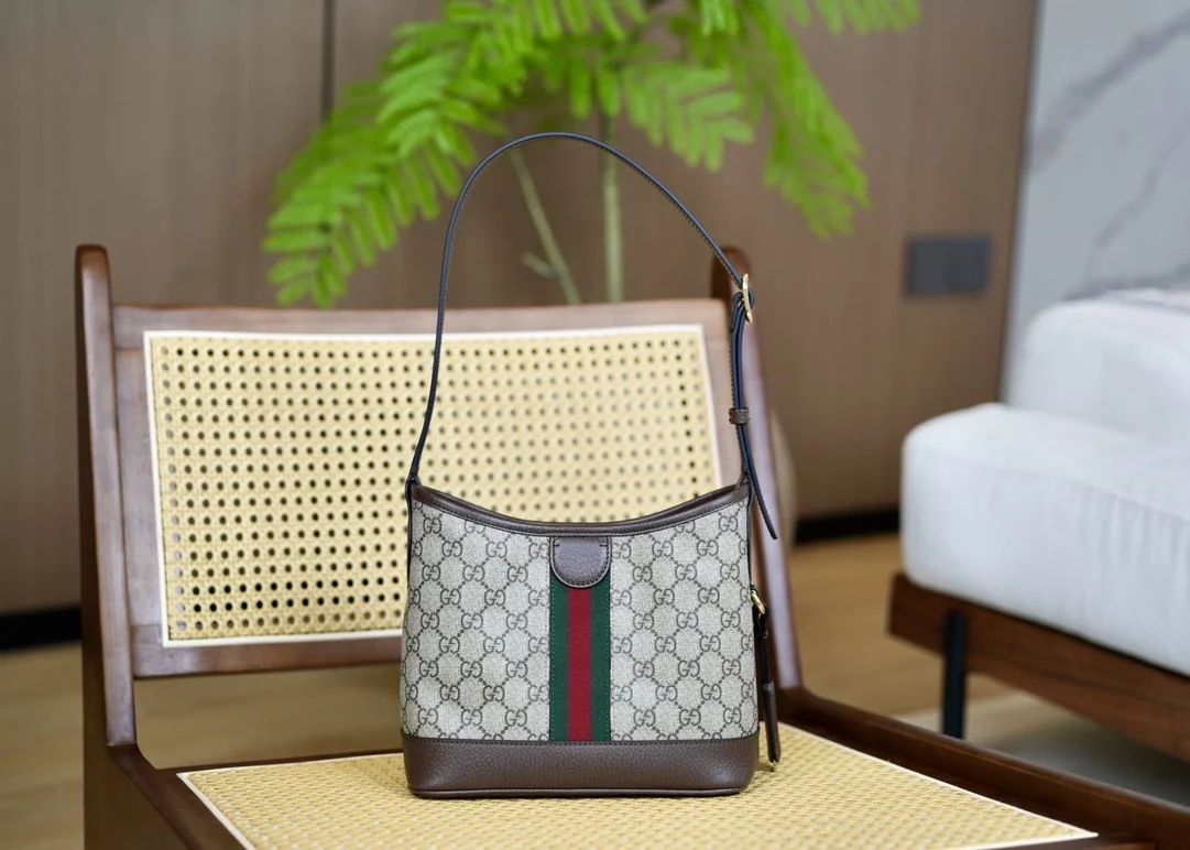 Gucci Ophidia GG small hobo shoulder bag 23x21x12 cm - image4