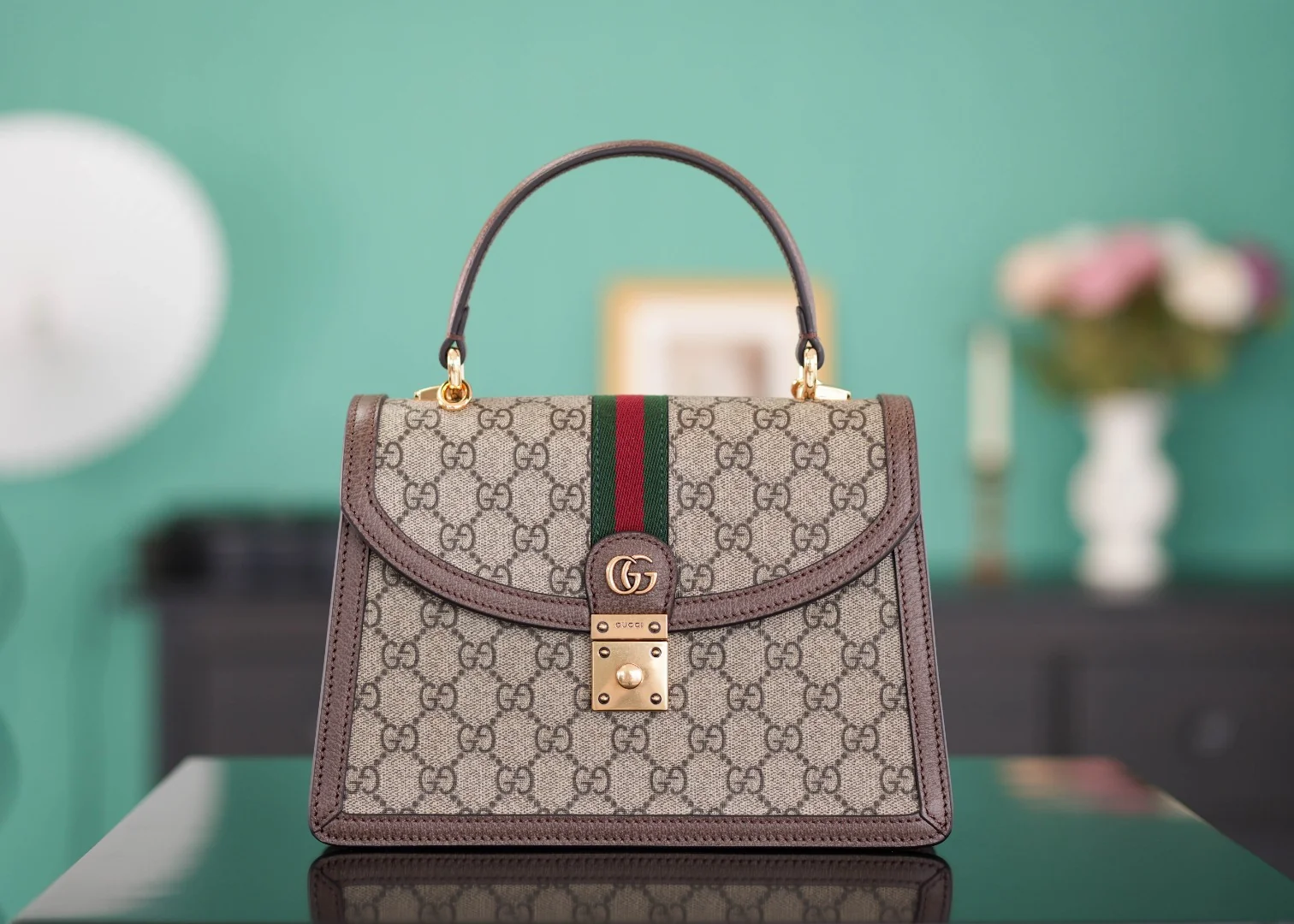 Gucci Ophidia Small Top Handle Bag 25x17.5x7 cm - image1