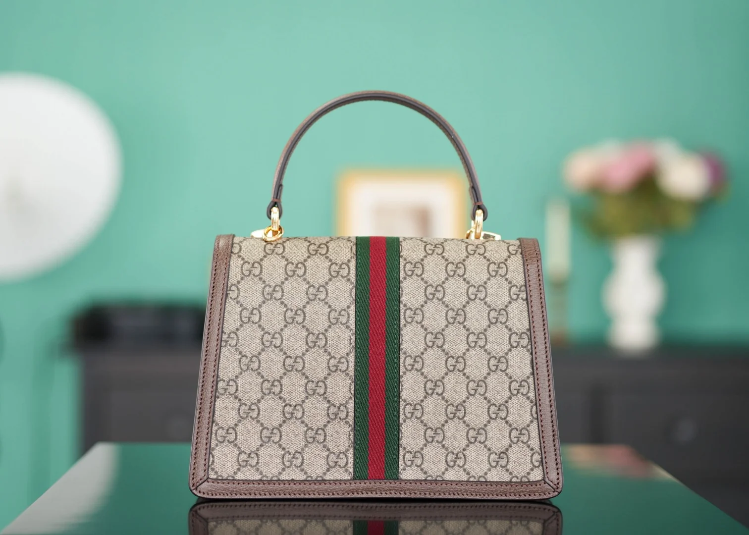 Gucci Ophidia Small Top Handle Bag 25x17.5x7 cm - image4