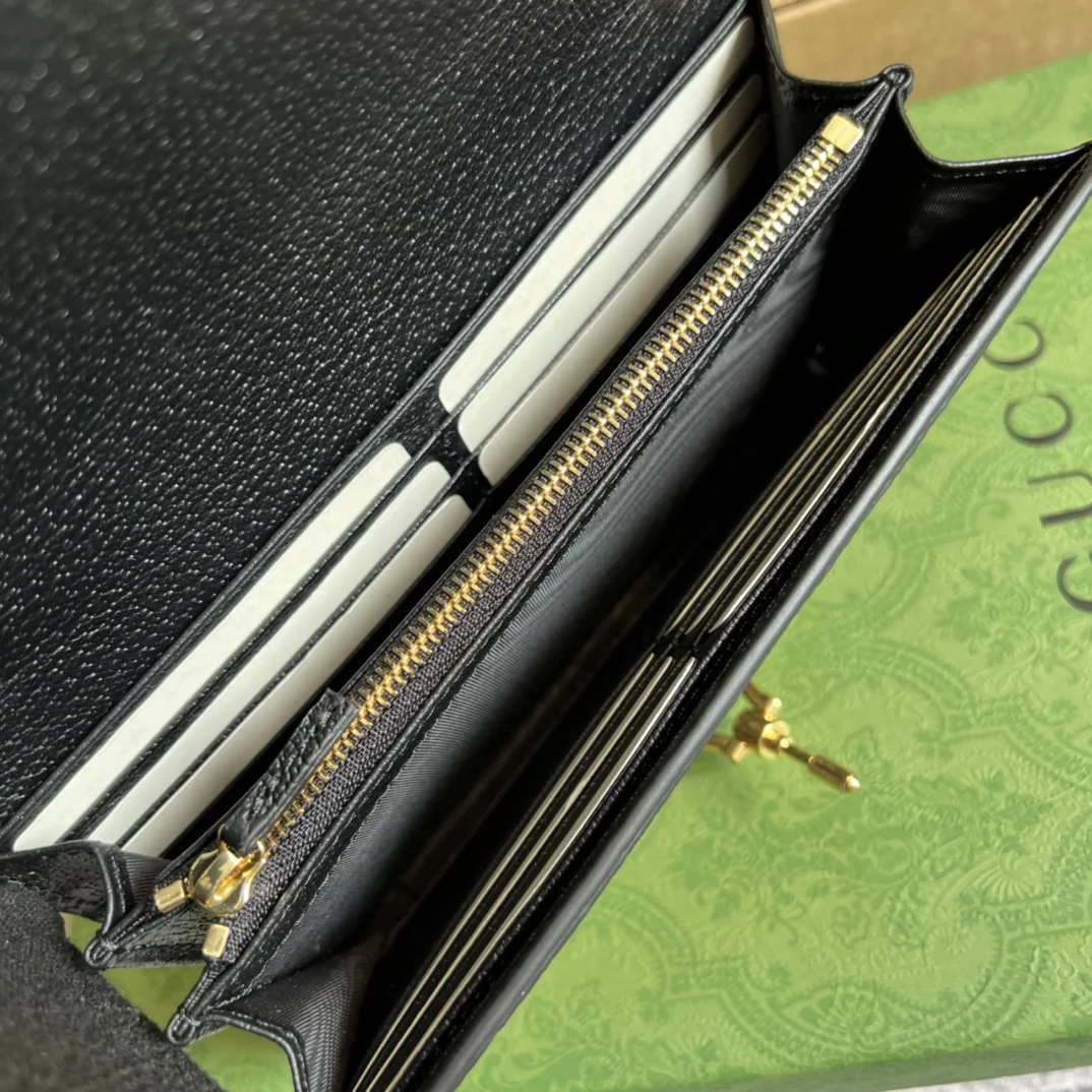 Gucci Jackie 1961 small chain shoulder bag push-lock 19x10x3.5cm - image9