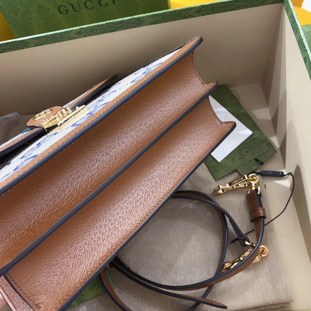 Gucci Ophidia Top-handle Bag 655 25x17.5x7 cm - image6