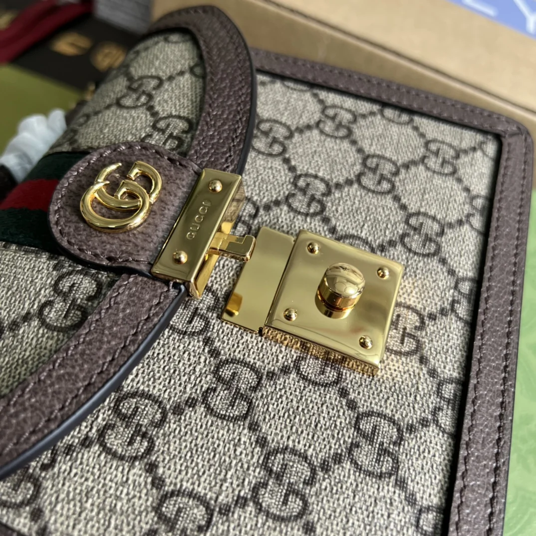 Gucci Ophidia Mini Shoulder Bag 17.5x13x6 cm - image6