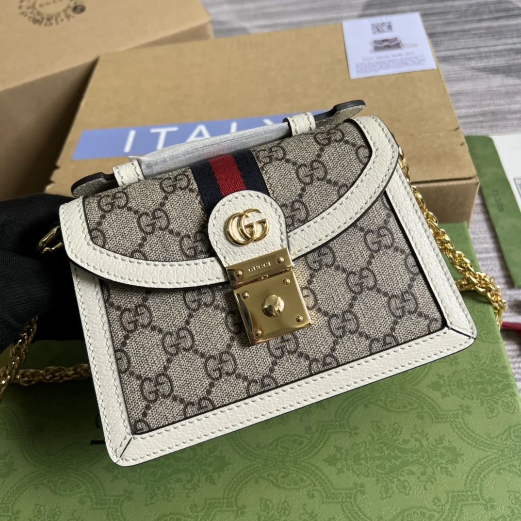 Gucci Ophidia Mini Shoulder Bag 696180 17.5x13x6 cm - image1