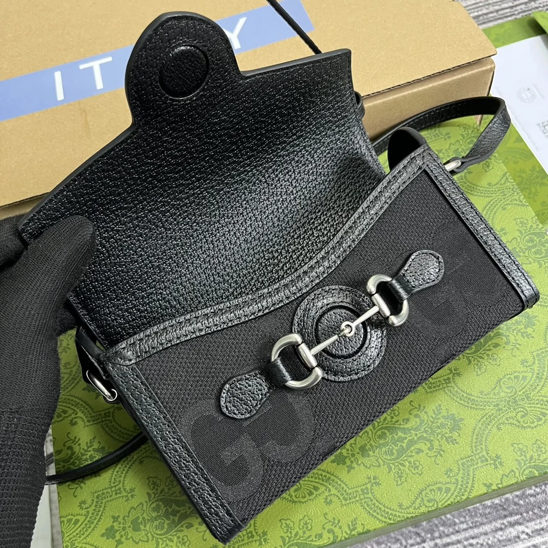 Gucci Horsebit 1955 Mini Crossbody 18x12x5 cm - image8