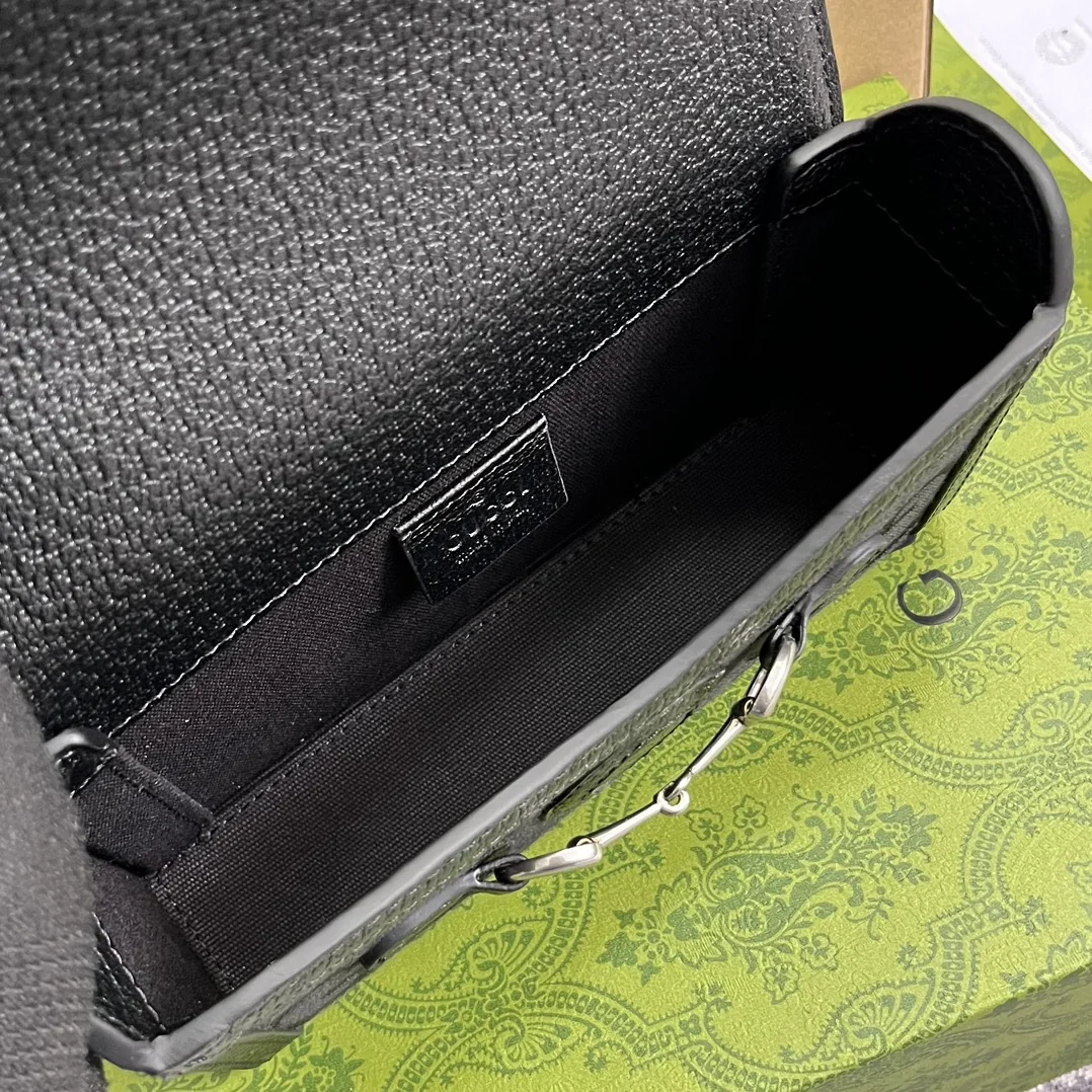 Gucci Horsebit 1955 Mini Crossbody 18x12x5 cm - image9