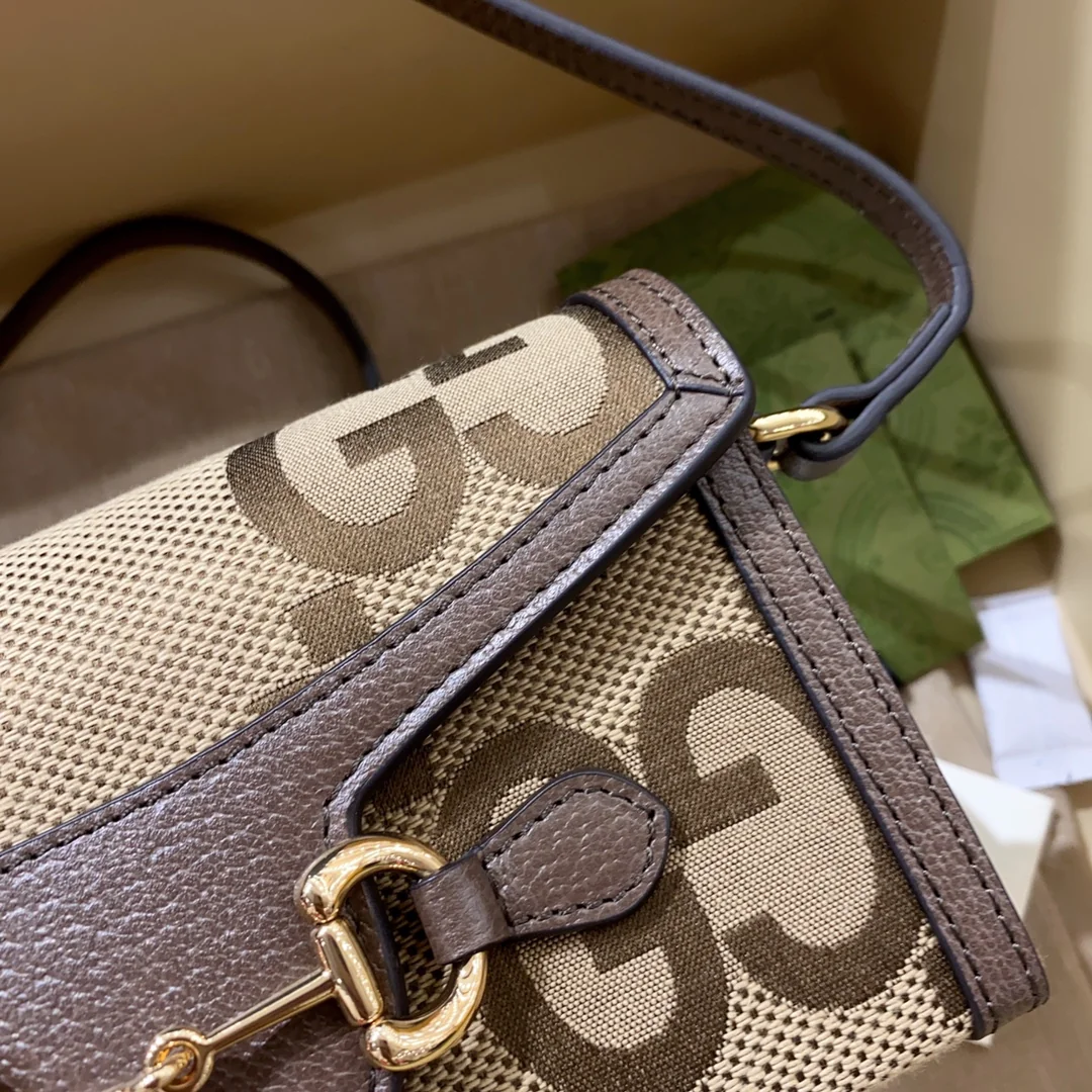 Gucci Horsebit 1955 Horizontal Bag 699296 18x12x5 cm Gucci Horsebit 1955 Horizontal Bag 699296 18x12x5 cm - image7