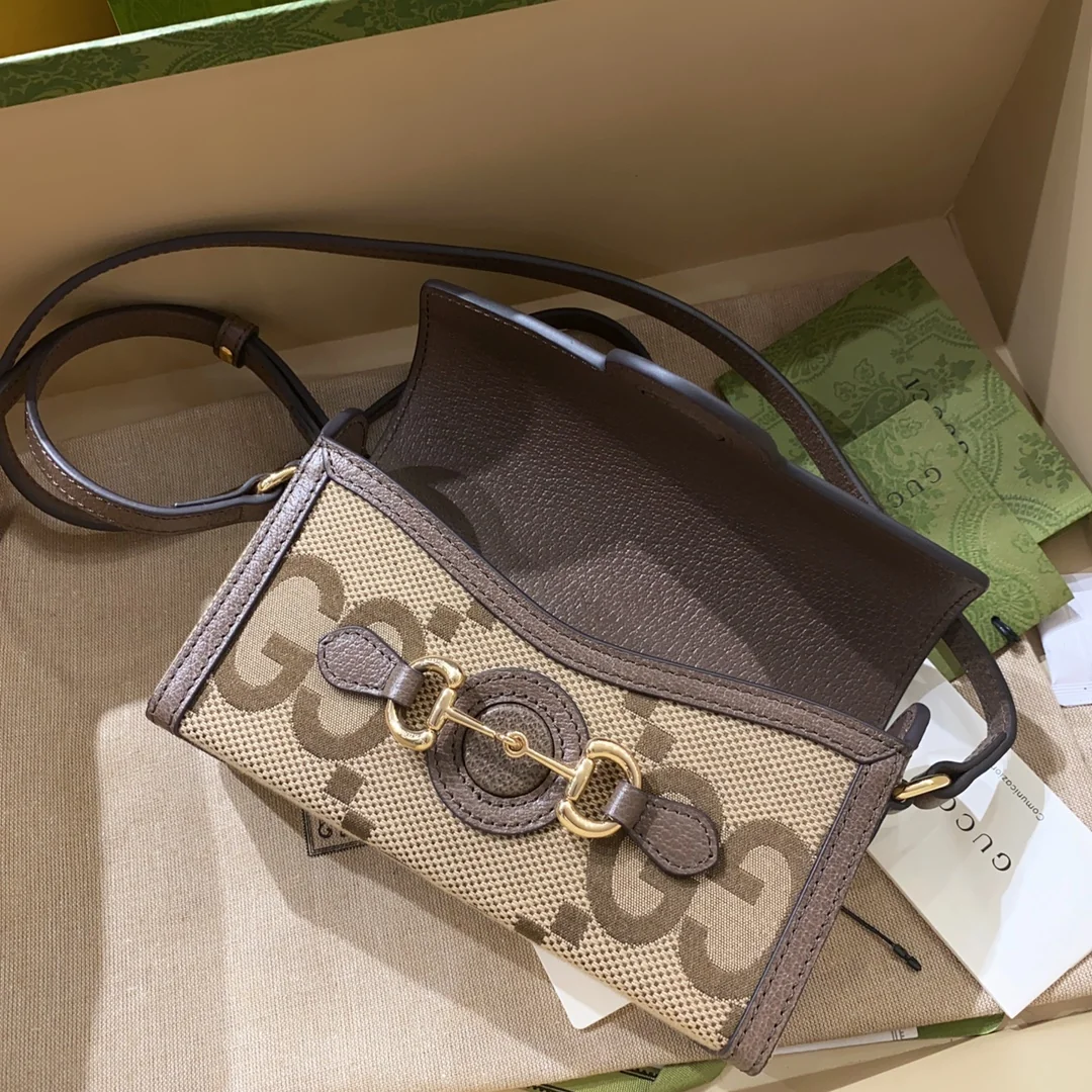 Gucci Horsebit 1955 Horizontal Bag 699296 18x12x5 cm Gucci Horsebit 1955 Horizontal Bag 699296 18x12x5 cm - image8