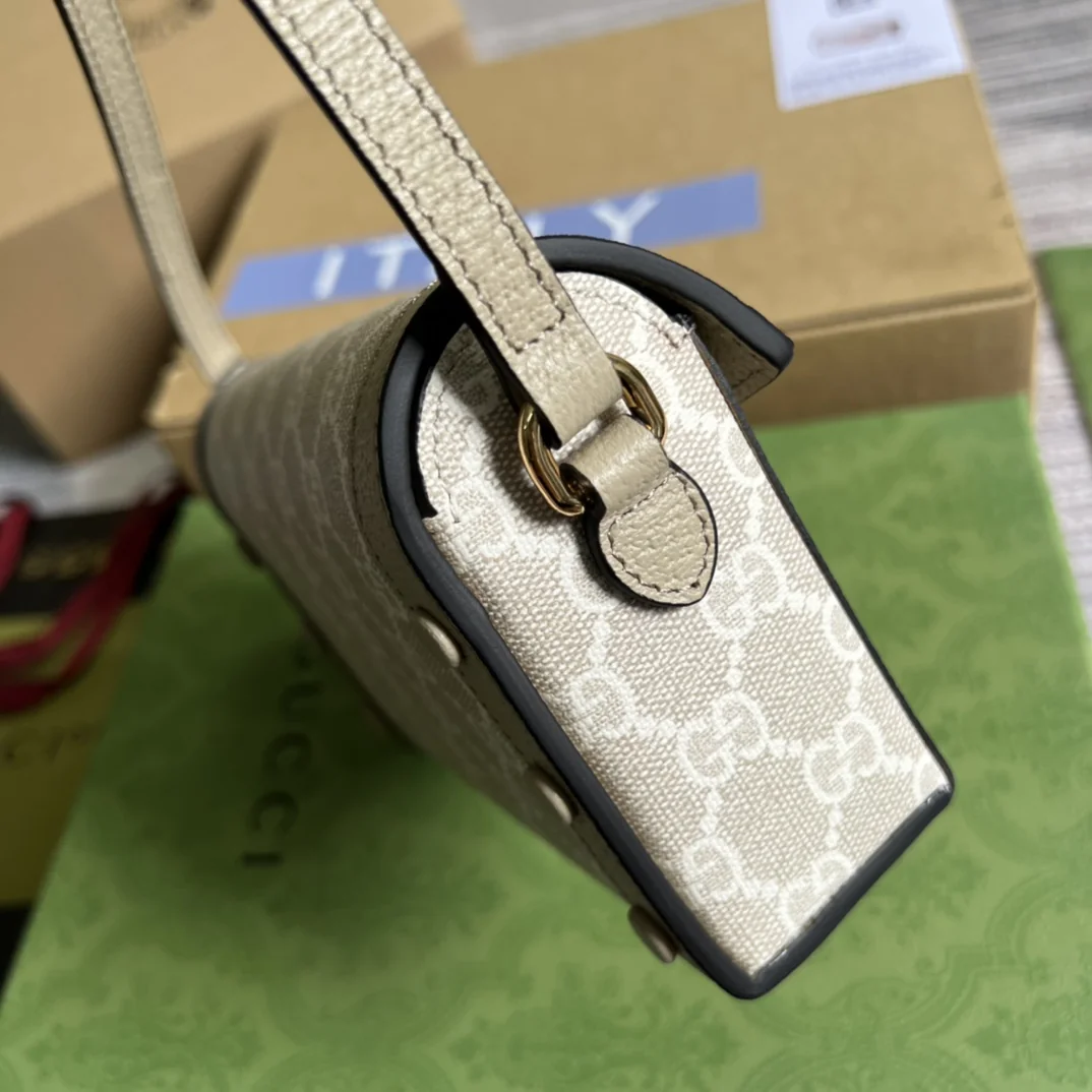 Gucci Horsebit 1955 Mini Crossbody Bag 18x12x5 cm - image4