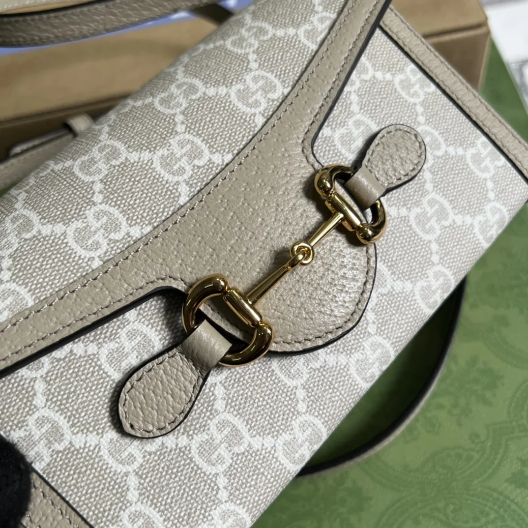 Gucci Horsebit 1955 Mini Crossbody Bag 18x12x5 cm - image5